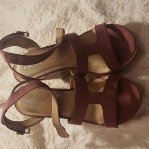 Maurices Size 10 Mauve Wedge